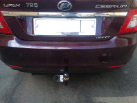 Фаркоп LF 03 для LIFAN Cebrium 2014-, Автос, нагрузка 1250/75 кг. БЕЗ подрезки бампера от магазина ФаркопРос